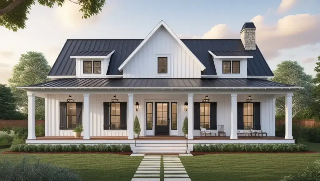 Modern Farmhouse Exterior Features