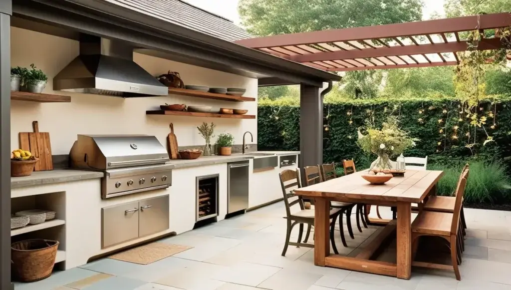 Outdoor Kitchens and Dining Areas