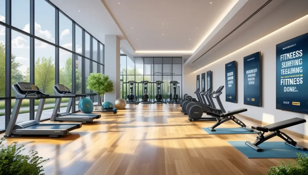 Student Housing Wellness and Fitness Areas