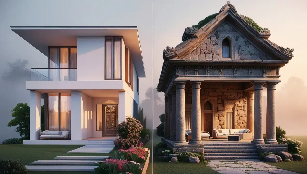 The Similarities Between a Modern House and Ancient Home