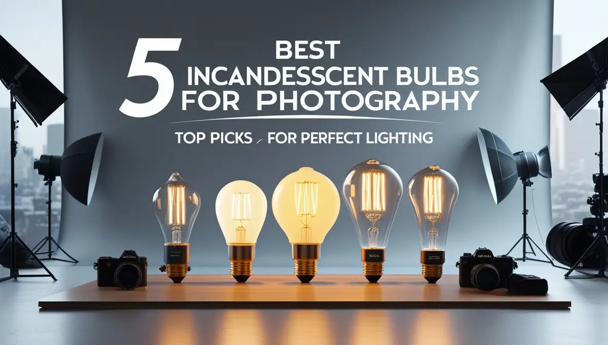 5 Best Incandescent Bulbs for Photography