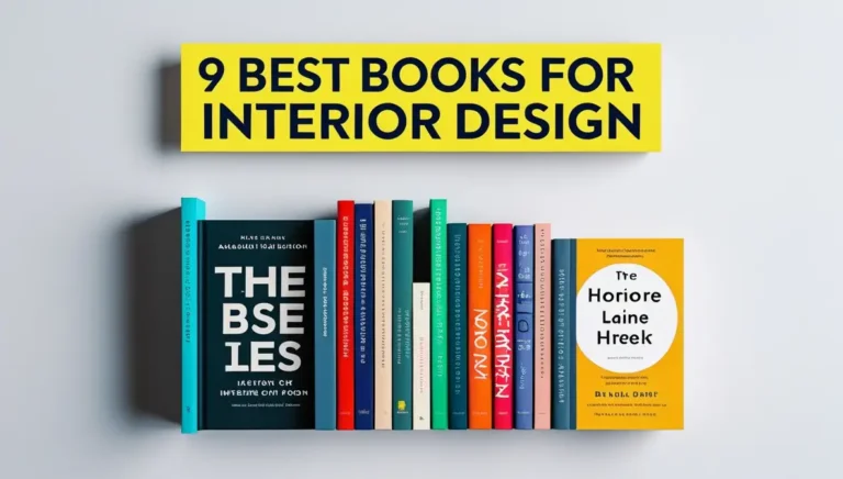 9 Best Books for Interior Design