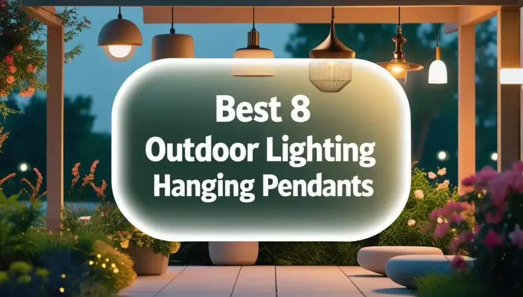 Best 8 Outdoor Lighting Hanging Pendants