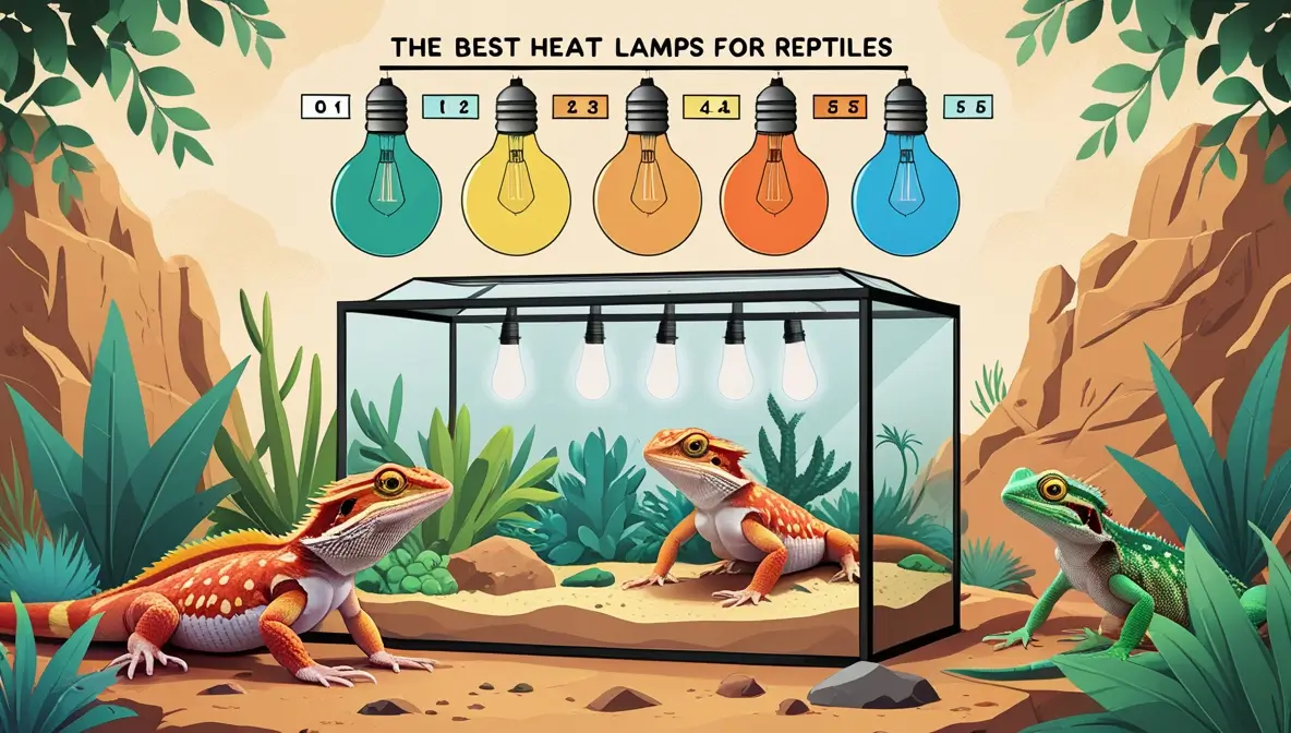 Best Incandescent Bulbs for Reptiles Top Heat Lamps for Happy Pets