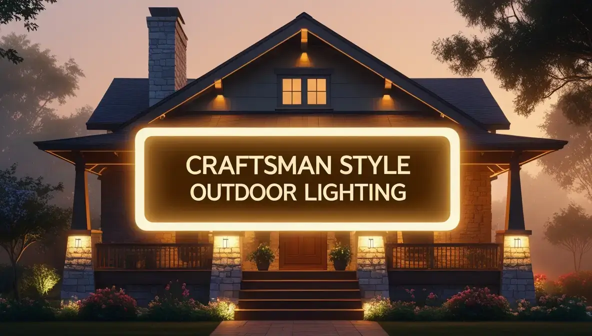 Craftsman Style Outdoor Lighting