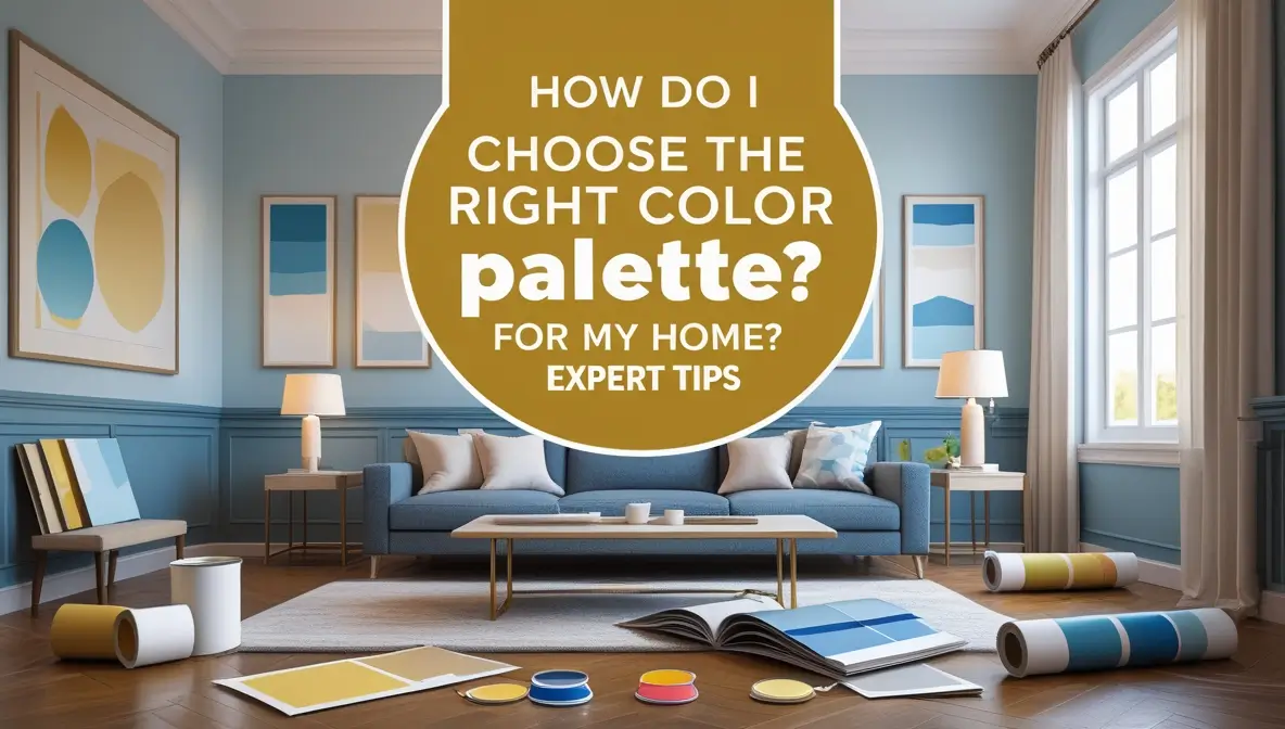 How Do I Choose the Right Color Palette for My Home Expert Tips