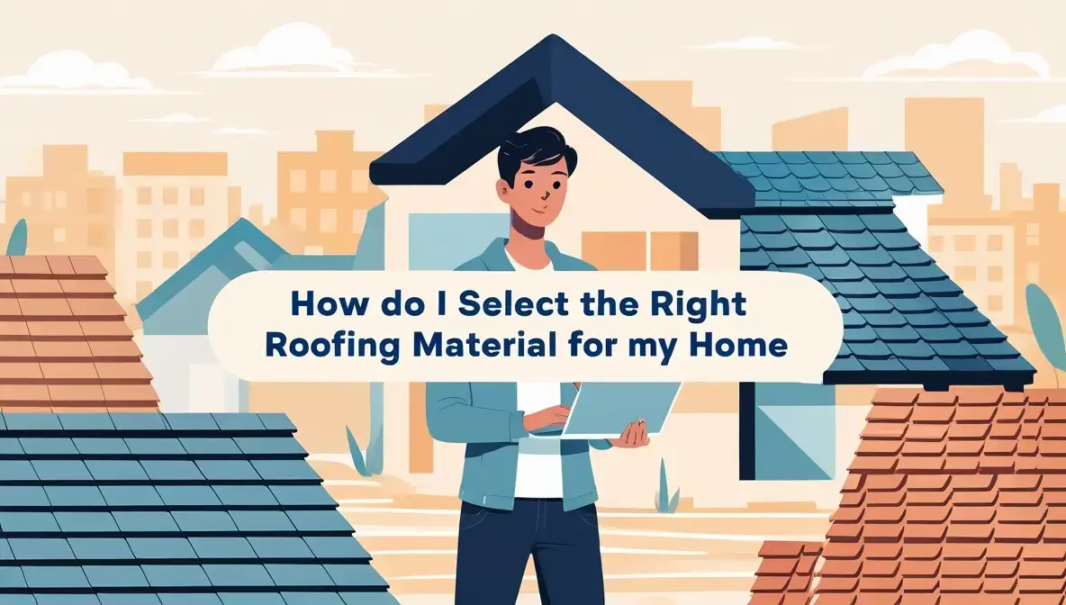 How Do I Select the Right Roofing Material for My Home