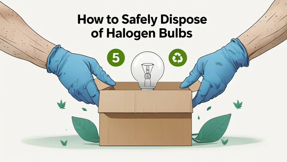 How Do You Dispose of Halogen Bulbs Safely 5 Easy Steps