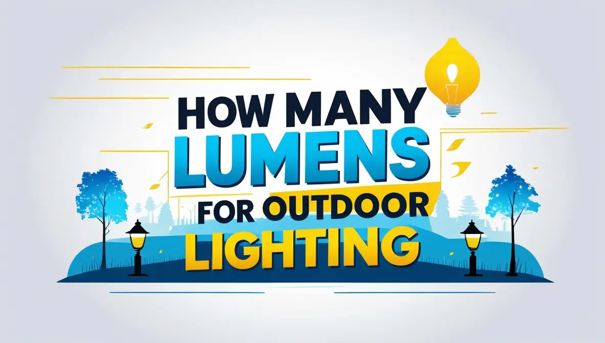 How Many Lumens for Outdoor Lighting