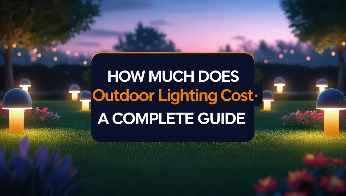 How Much Does Outdoor Lighting Cost A Complete Guide