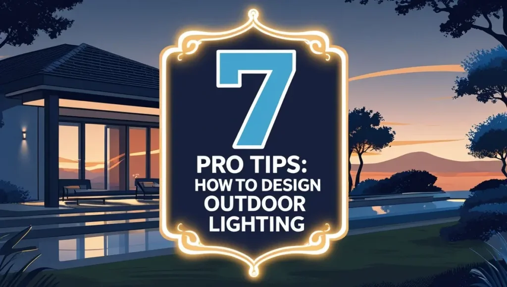 How to Design Outdoor Lighting