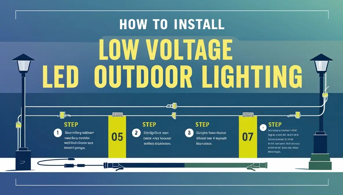 How to Install Low Voltage Led Outdoor Lighting