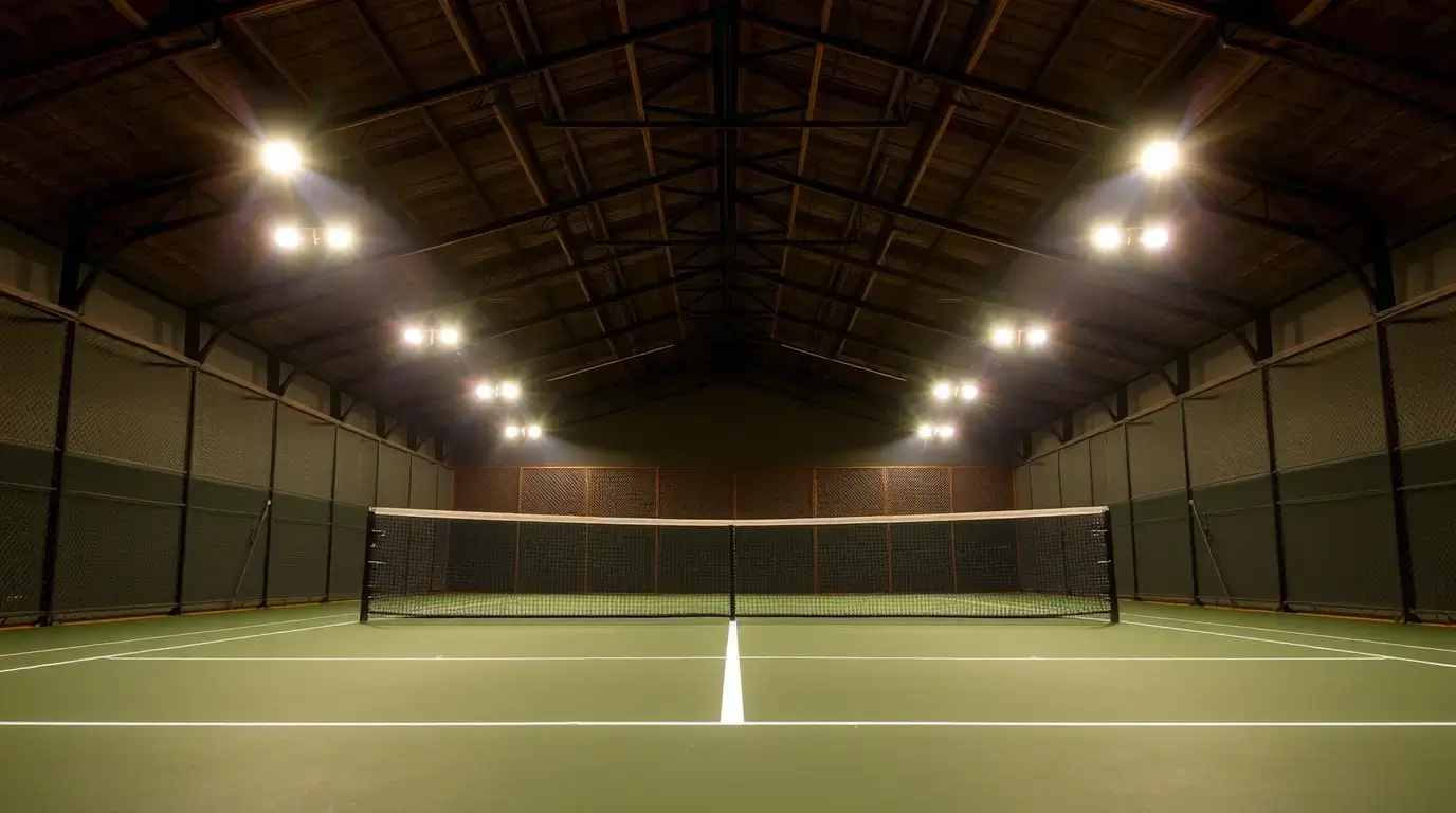 Indoor Tennis Court Lighting Brighten