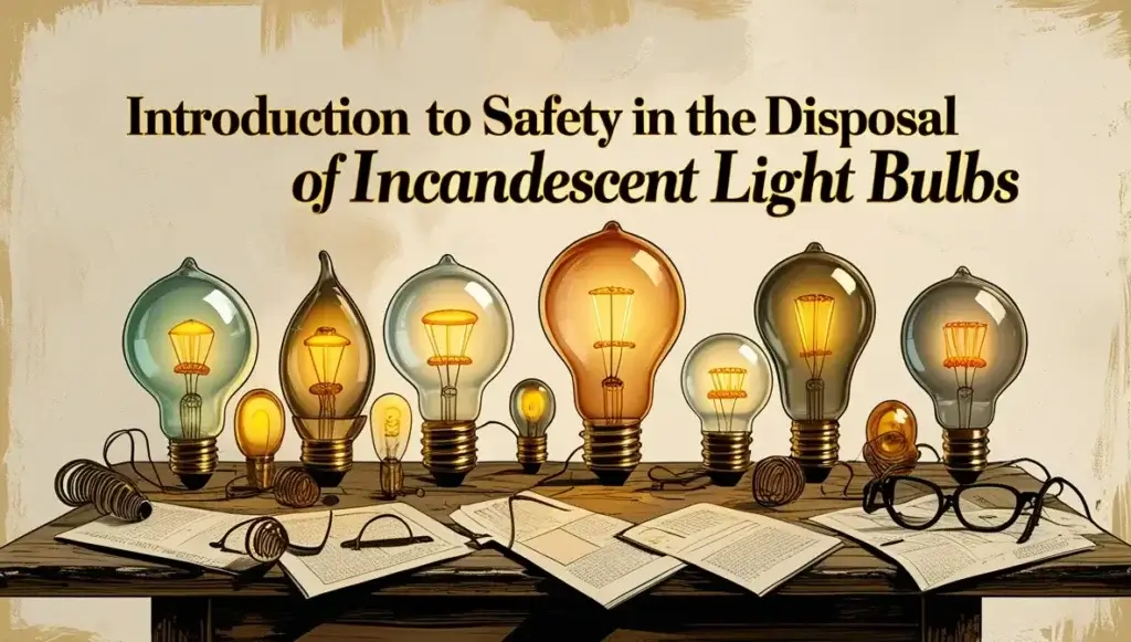 Introduction to Safety in the Disposal of Incandescent Light Bulbs