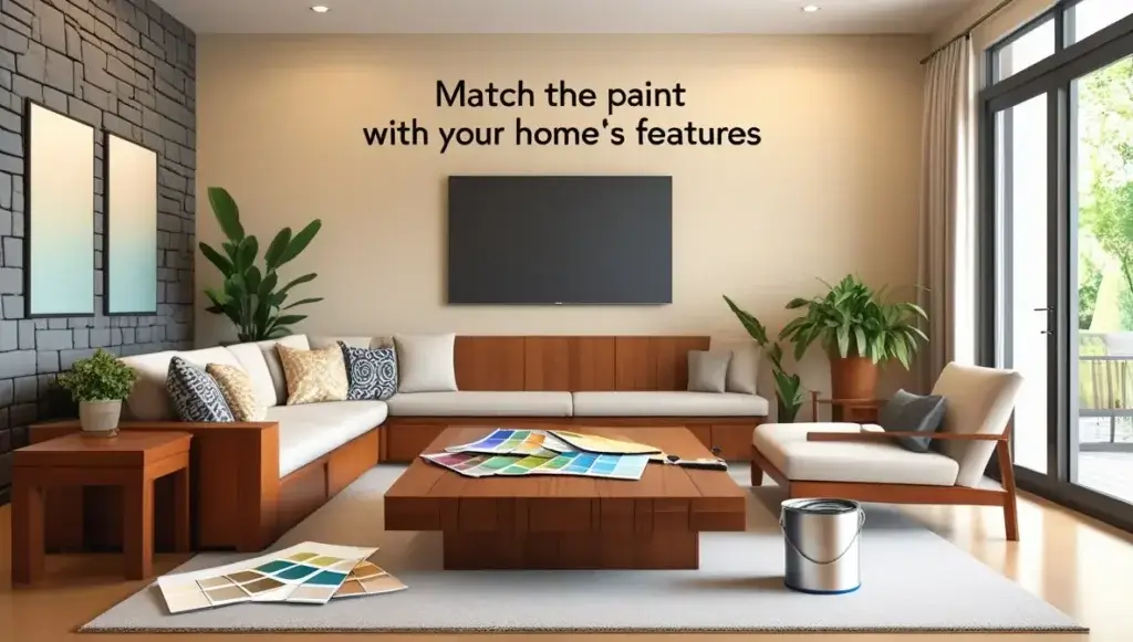 Match the Paint With Your Home’s Features