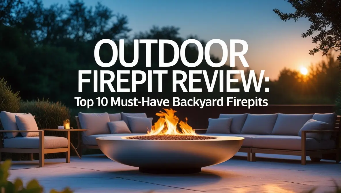 Outdoor Firepit Review