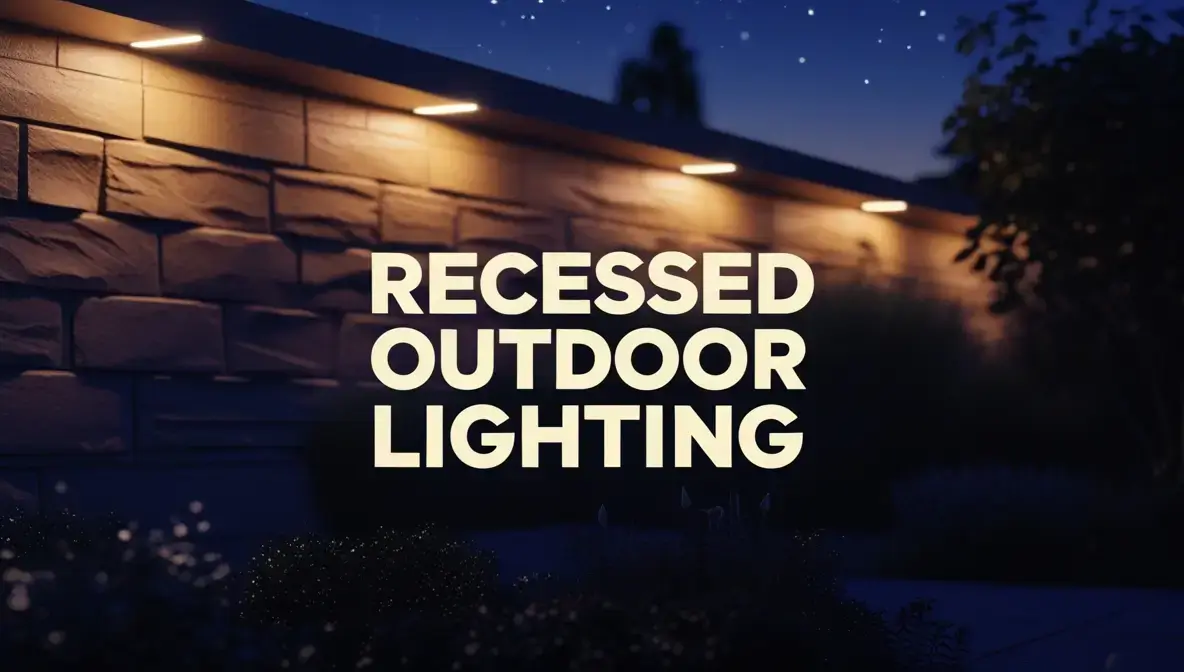 Recessed Outdoor Lighting