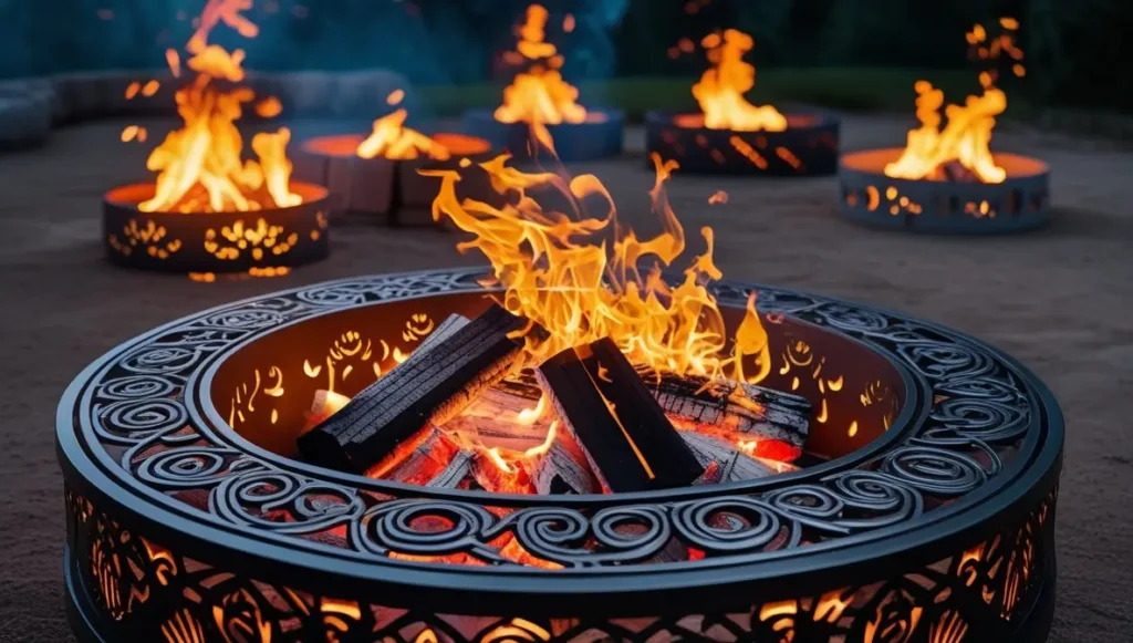 Top 5 Fire Pit Rings for Outdoor Use