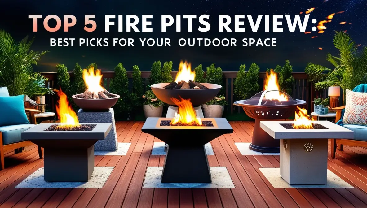 Top 5 Fire Pits Review Best Picks for Your Outdoor Space