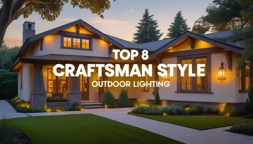 Top 8 Craftsman Style Outdoor Lighting Enhance Your Exterior with Timeless Elegance