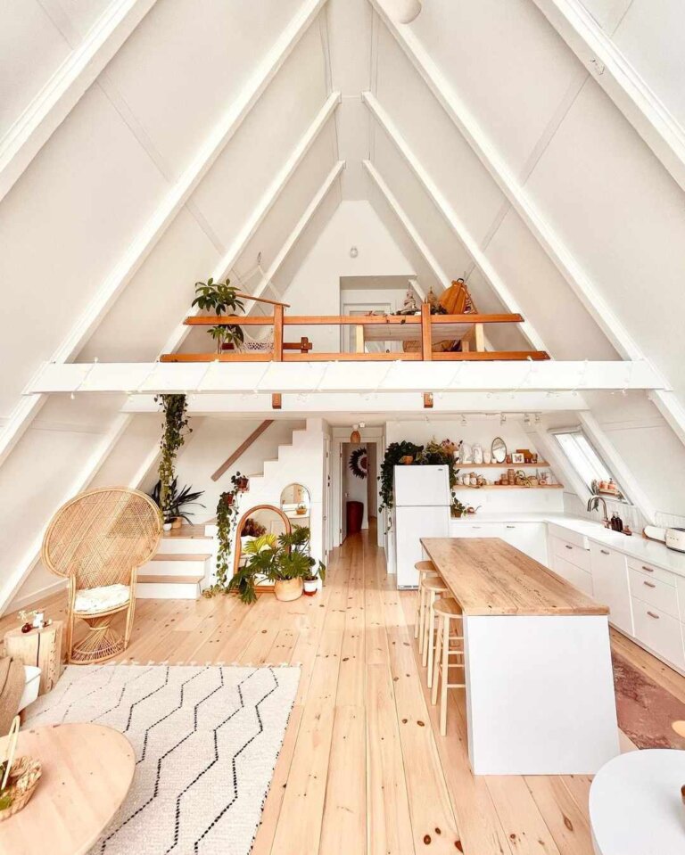 A Frame Cabin Interior Design