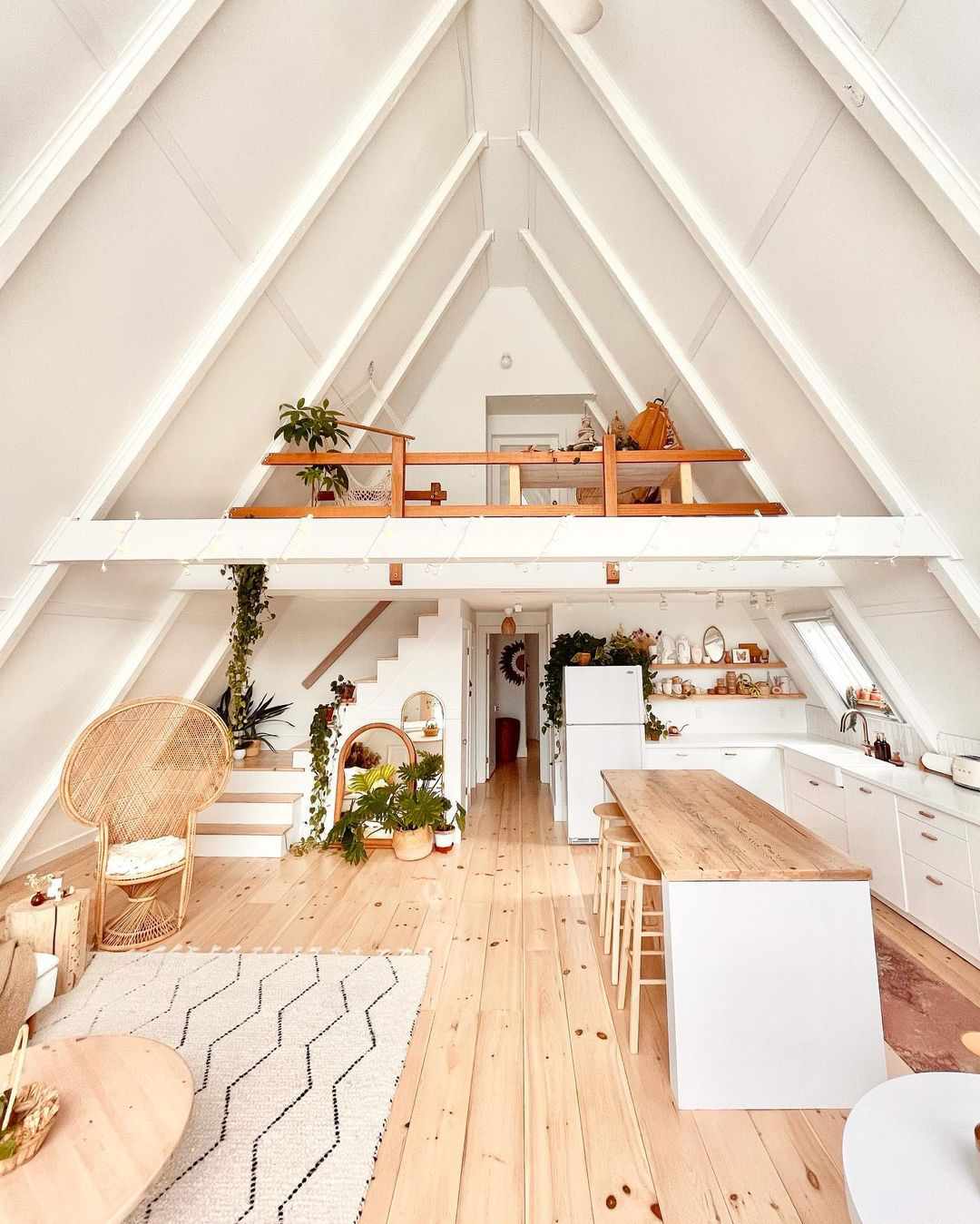 A Frame Cabin Interior Design