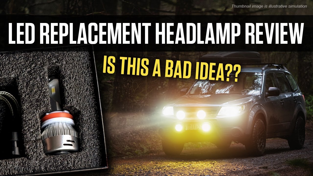 Can You Replace Halogen Bulbs With Led Bulbs