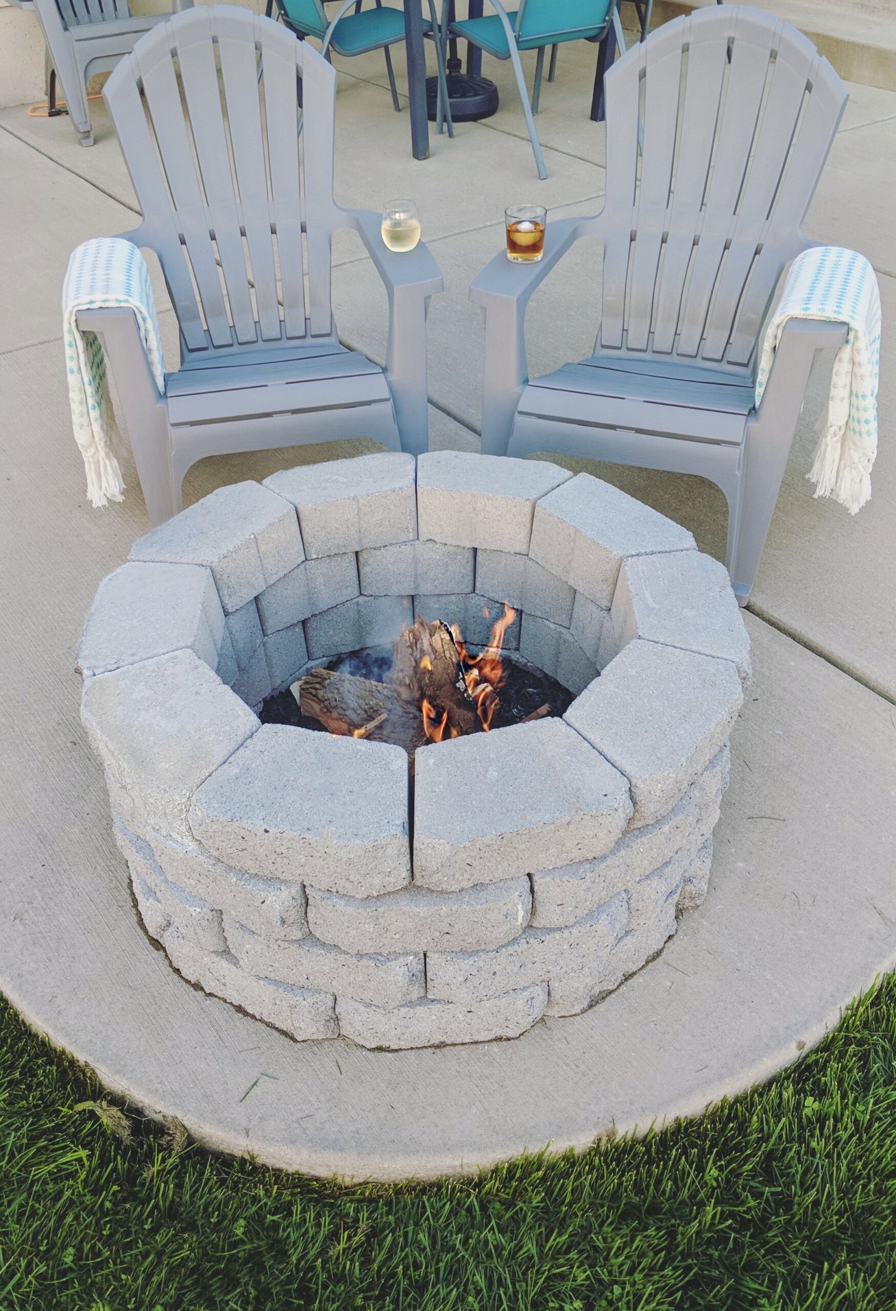 Cement Fire Pit