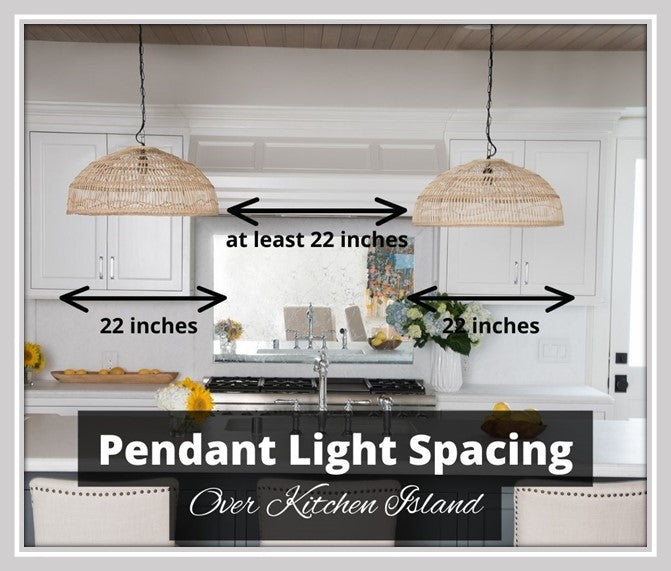 How Many Pendant Lights Over Island