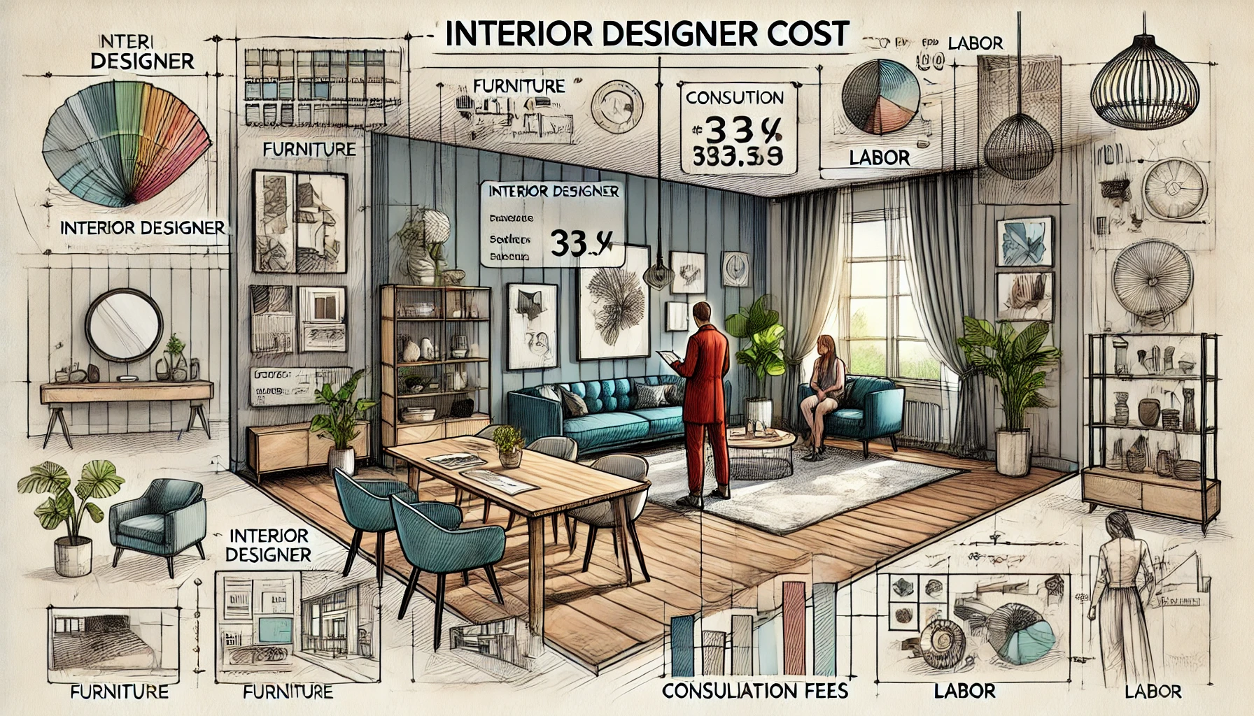 How Much Does an Interior Designer Make Per Month