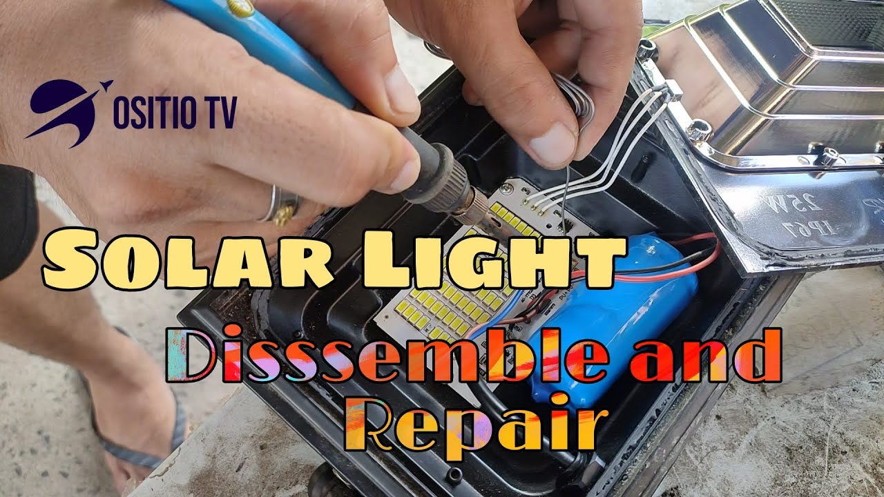 How to Fix Solar Lights