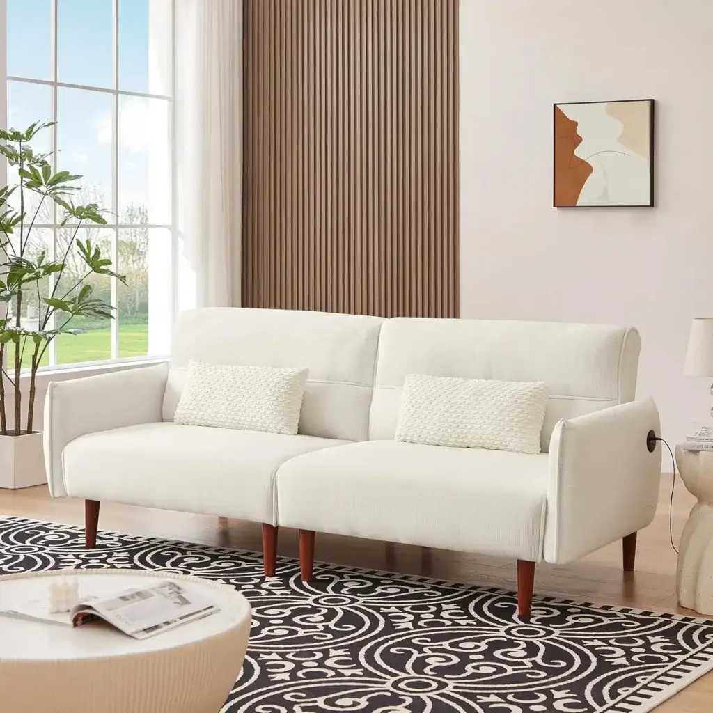 Convertible Futon Sofa Bed