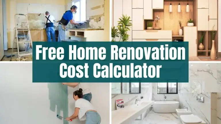 Free Home Renovation Cost Calculator