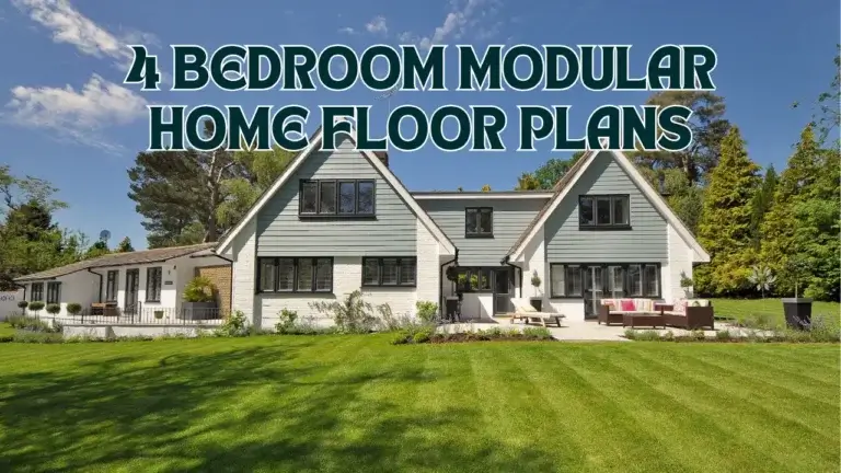 4 Bedroom Modular Home Floor Plans