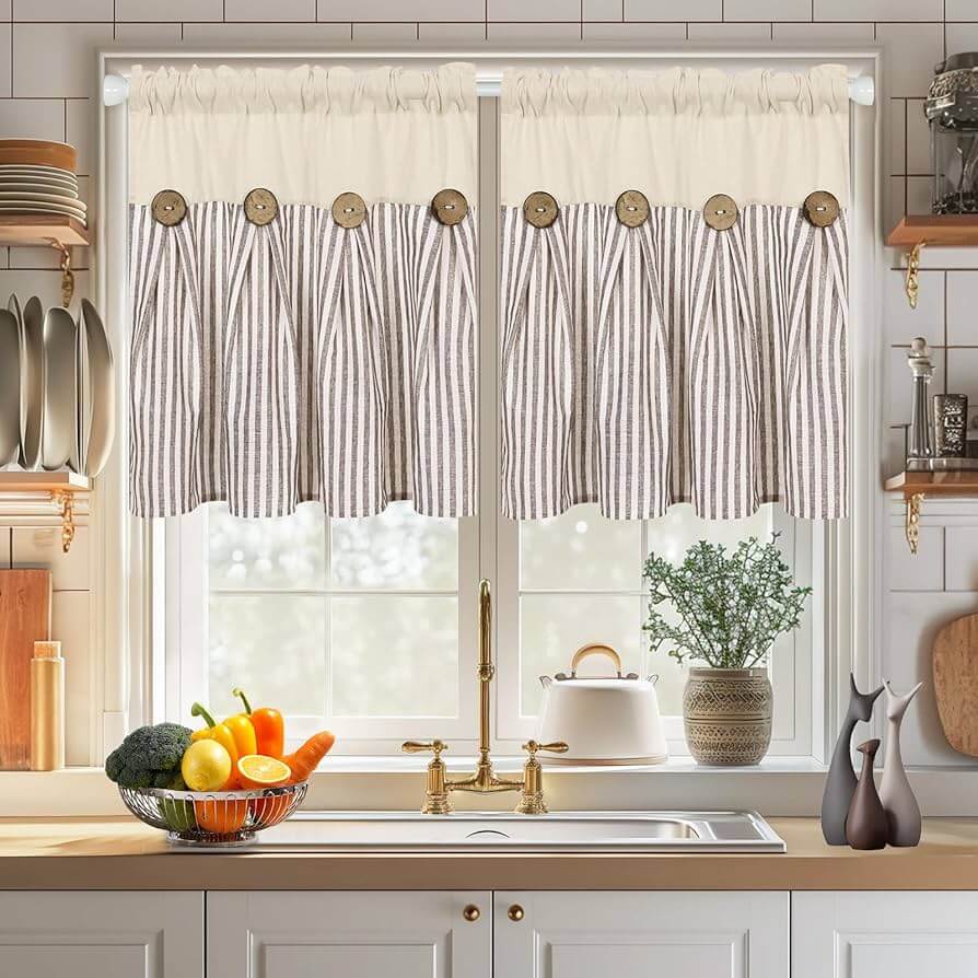 Kitchen Curtains: Elevate Style with Chic Designs