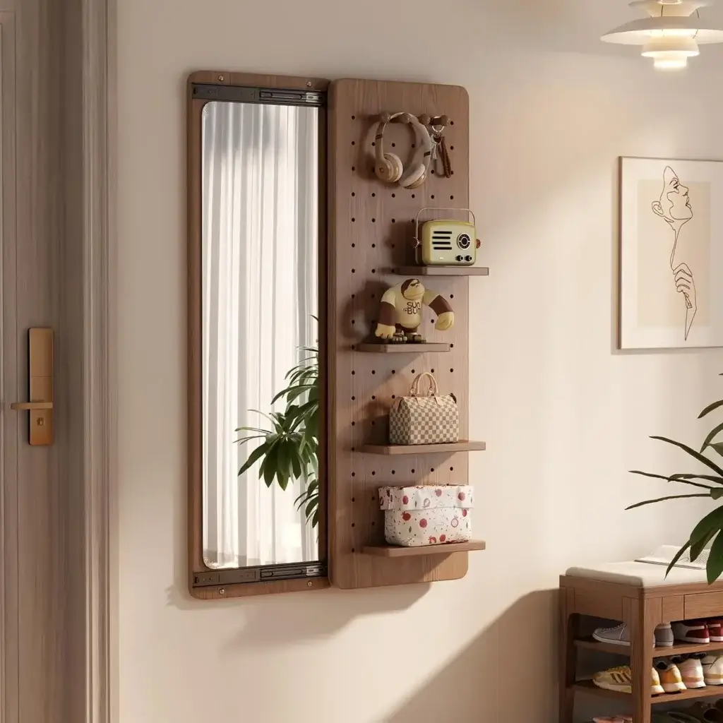 Choosing the Right Wall Mirror with Shelf