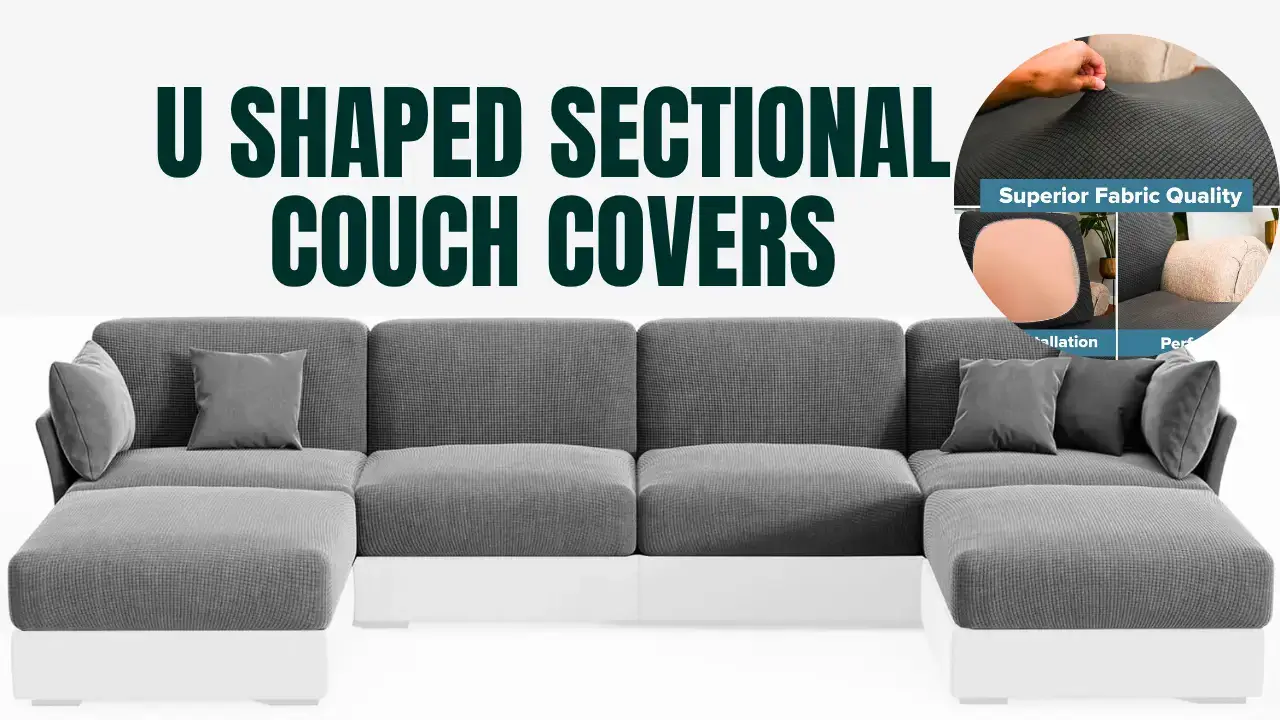 U Shaped Sectional Couch Covers